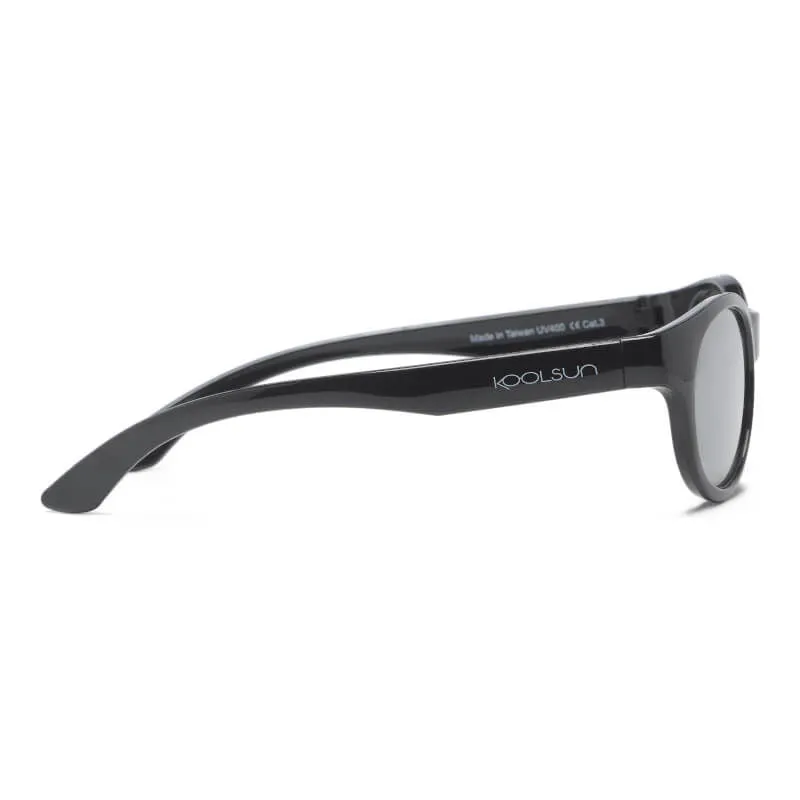 KOOLSUN Boston Kids Sunglasses - Black - 3-8 years